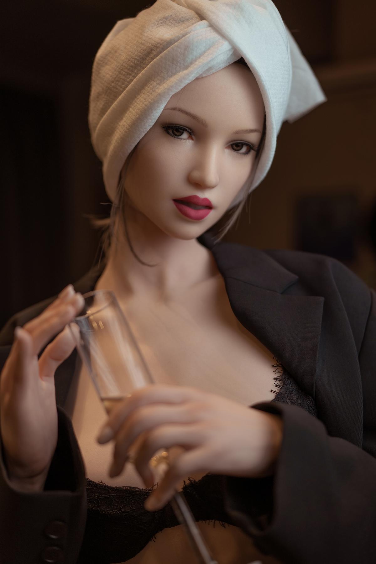 Silicone sex doll Monica | Light-skinned premium sex doll