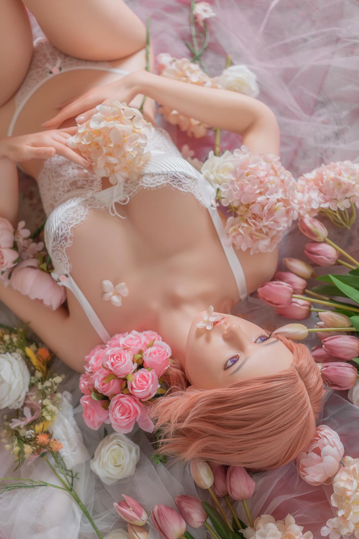 Hybrid sex doll Nelly | Manga sex doll with pink hair